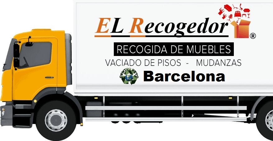 El Recogedor, Mudanzas, Portes y Vaciados de pisos, Limpiezas integrales Barcelona, recogida de muebles y electrodomesticos Barcelona.